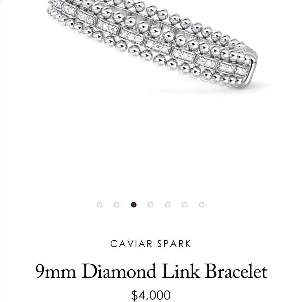 Lagos caviar spark necklace